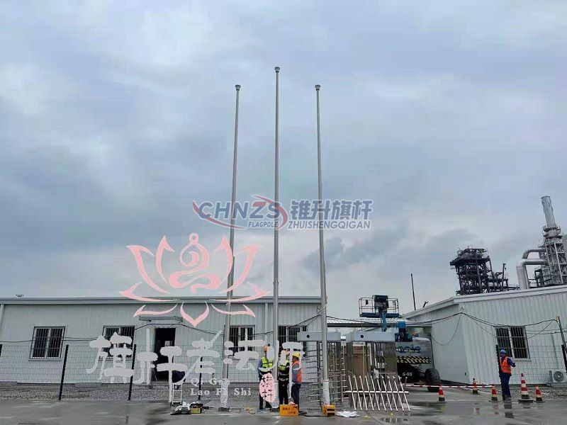 不銹鋼旗桿安裝 不銹鋼旗桿安裝